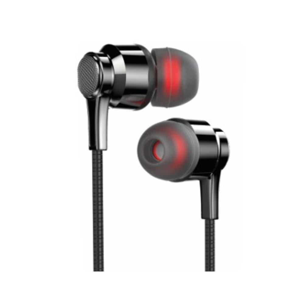 RD T-7 Wired in Ear Headphones HD Sound Quality | Tangle Free One Meter Long Wired Headphone with in-Line Mic for Calling with Clear and Balanced Bass