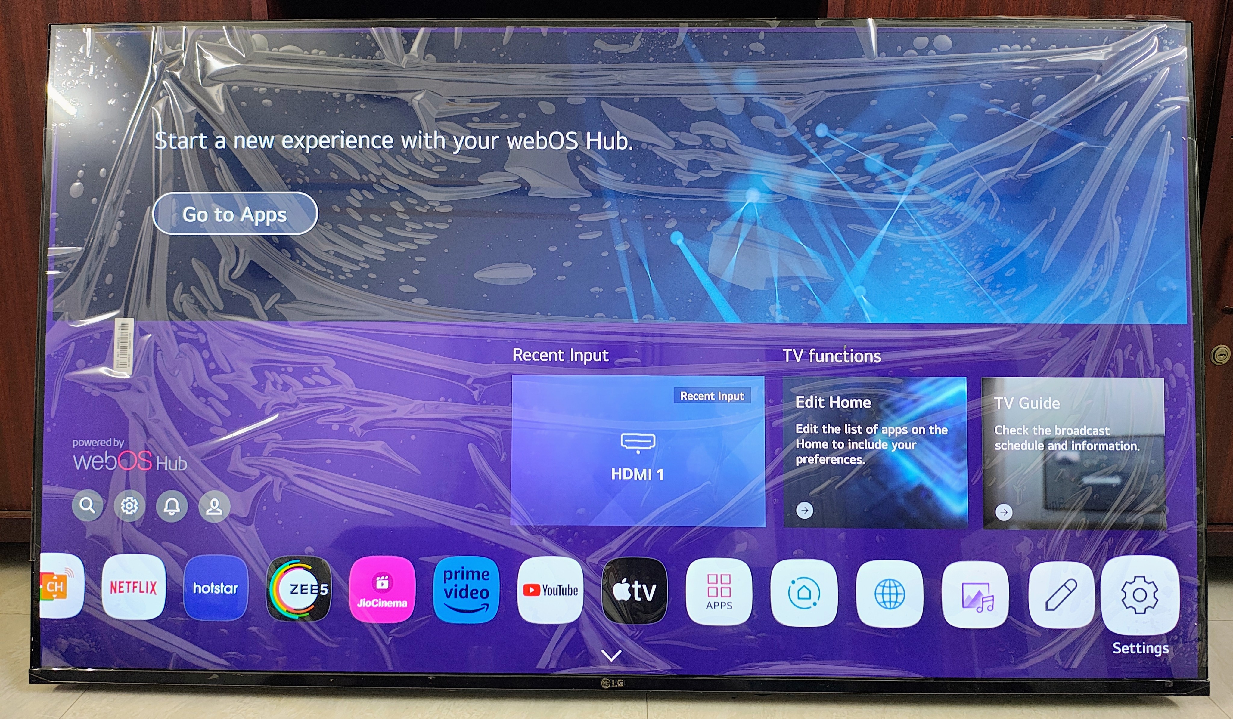 LG 55 inch Ultra HD 4K LED Smart WebOS TV Assambled unit @ Salem Only Available