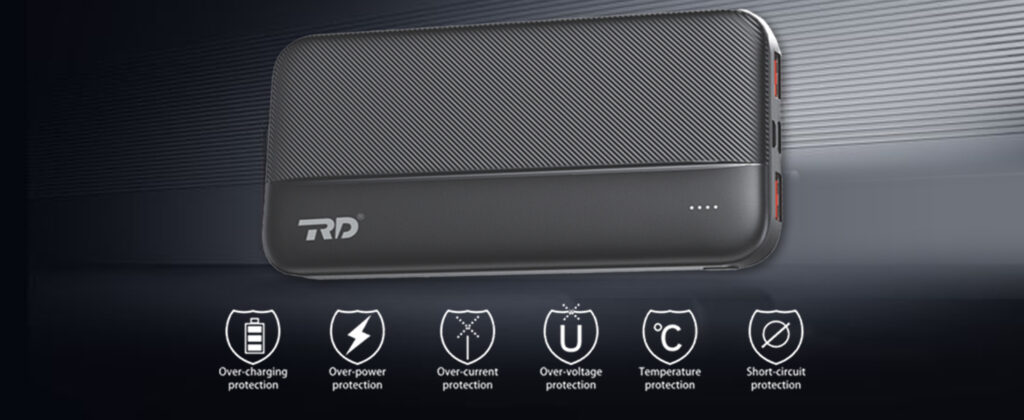 RD Dual USB Charging Power Bank Micro and Type C - Model P-180