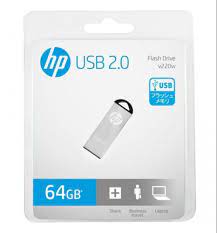 HP v220w 64GB USB 2.0 Pen Drive (Silver)